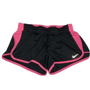 Nike Dri Fit black/pink elastic waist running B25